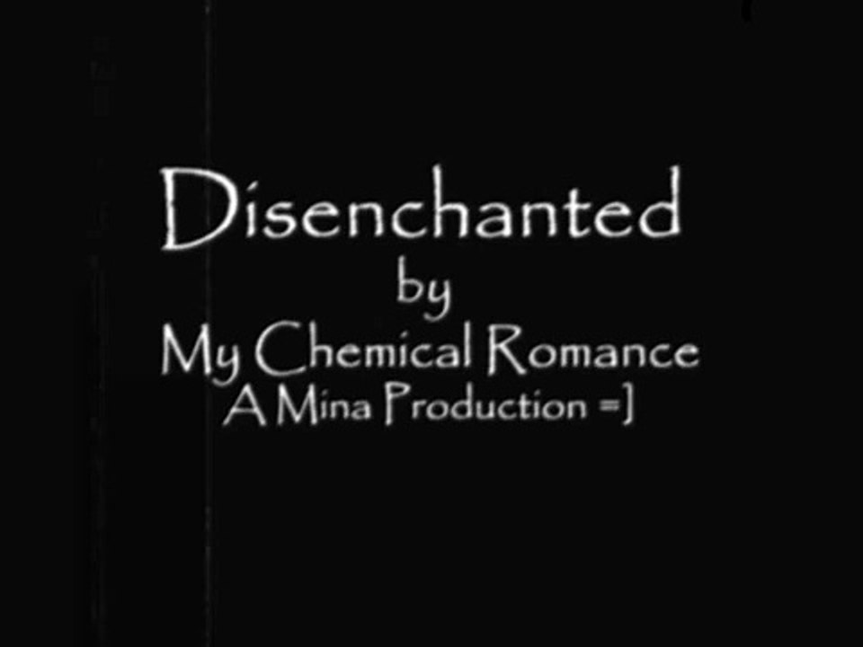 Disenchanted-My Chemical Romance Lyrics