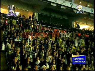 Şükrü Saraçoğlu'nda şampiyonluk coşkusu tam gaz...