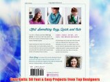 Cozy Knits: 50 Fast & Easy Projects from Top Designers Download Books Free
