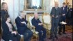 Il Presidente Napolitano alla consegna delle agende personali del Presidente  Ciampi