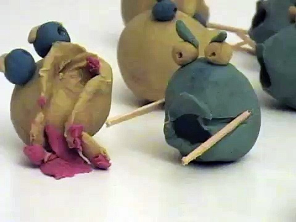 Clay - David and Goliath - Stopmotion