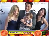 SCOTT BAIO shows off cute baby daughter at charity gala -- 2009