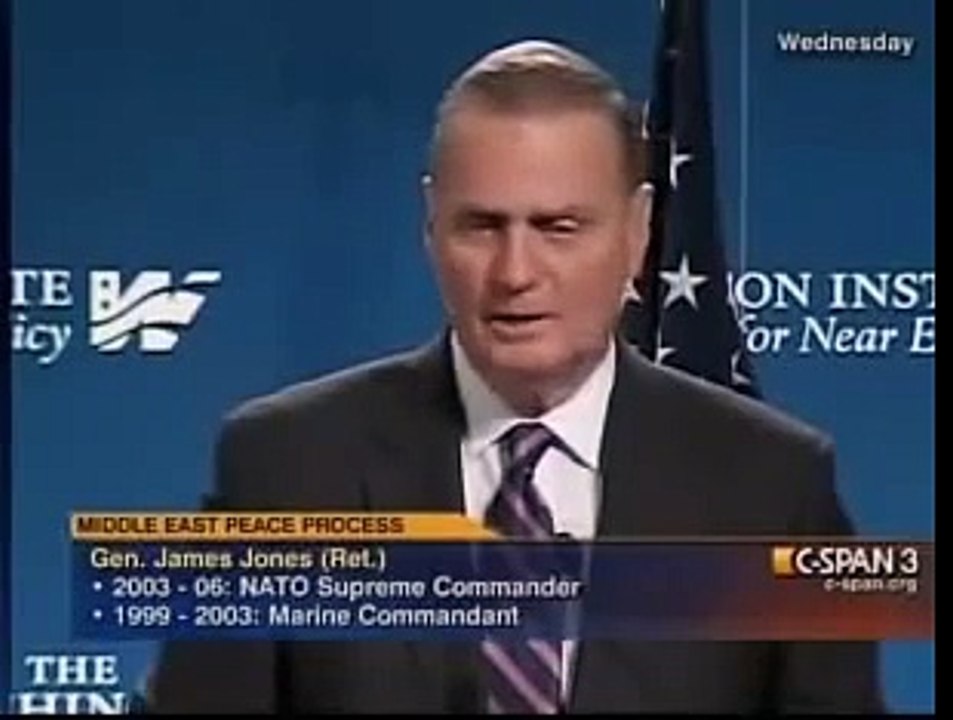 General Jones jokes about Jewish merchants