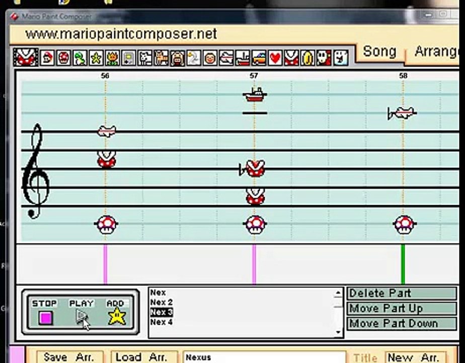 Mario Paint - "We Are One" (Nexus WWE Theme)