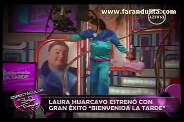 Sofia Franco 17-11-2011 Laura Huarcayo estreno con gran exito "Bienvenida La Tarde"