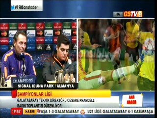 Prandelli: "Amacımız başımız dik ayrılmak"