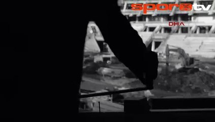 Vodafone Arena inşaat ekibinden taraftara sabret mesajı