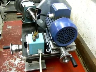 automatische Schleifmaschine (Drillkegel, Eigenbau, TechnikWiki, Grindingmachine)