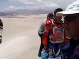 Dakar camion no puede subir la duna
