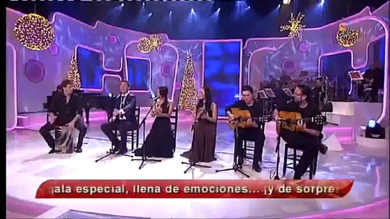 India Martinez, Alvaro Vizcaino y Anaraida Sanchez - Ronda de villancicos