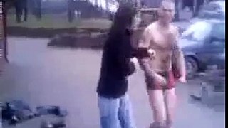 Stupid Drunk Guy Jump and Swim in a Frozen Lake