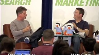SMX Advanced 2012 keynote: Matt Cutts on Links vs. Social Signals