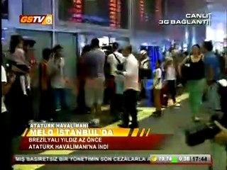 Atatürk Havalimanı'nda Felipe Melo coşkusu!