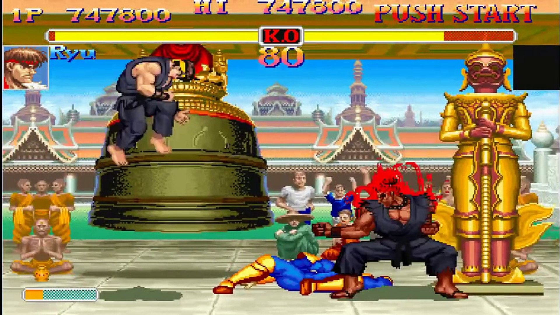 Super Street Fighter II Turbo - Shin Akuma Boss Fight (Arcade) - video  Dailymotion