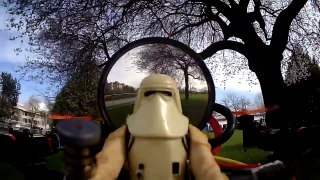 Epic Storm Trooper pod racing the HBx star wars Censored FPV mini quad video!