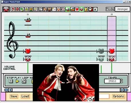 Mario Paint - New Rockers (Paul London & Brian Kendrick WWE Theme)