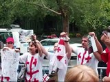 Pro-Georgian Demonstration at United Nations New York