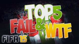 Top 5 FAILS & WTF sur FIFA 15   Le jeu pète les plombs !