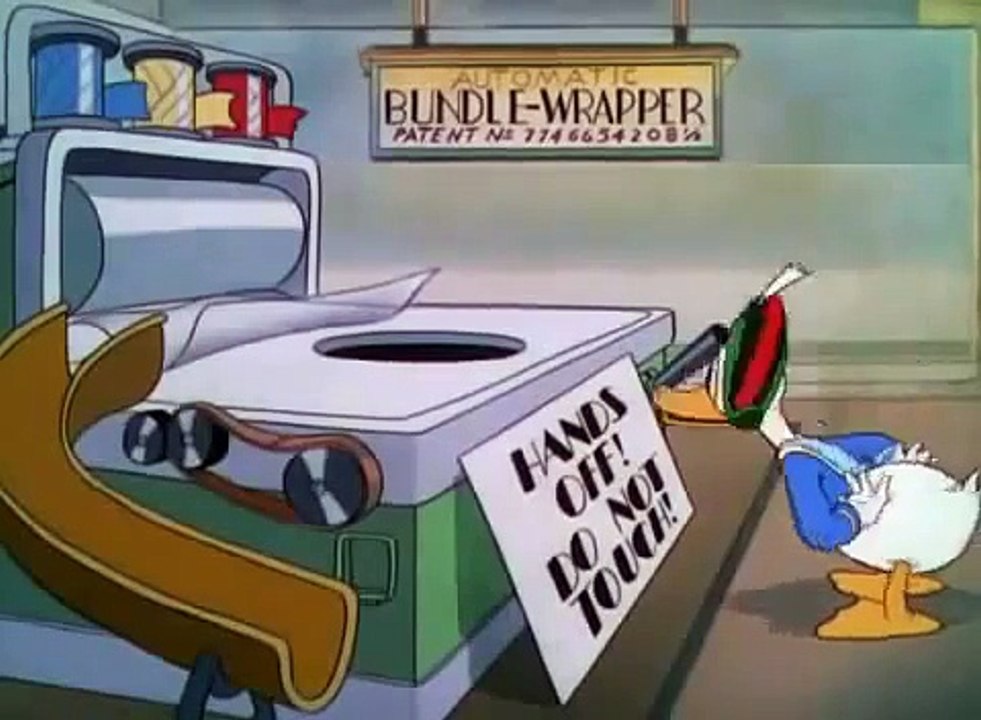 Donald Duck Modern Inventions 1937