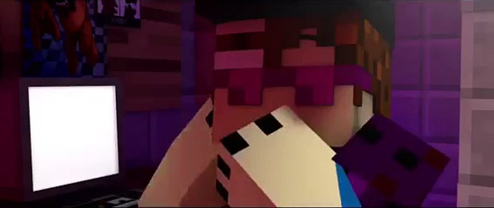Funny fnaf mc animation