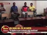 VIDEO   DEL OESTE NOTICIAS   ING DANIEL ISSI   REUNION Y ENTREGA DE PIEDRAS A ARTESANOS DE ANDALGALA