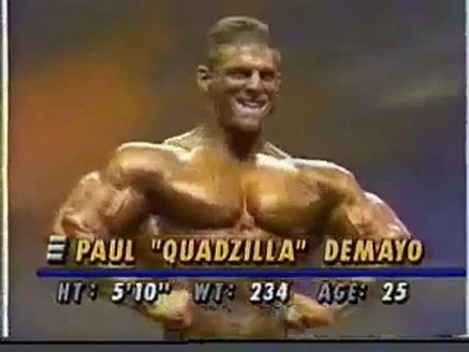Paul DeMayo posing.