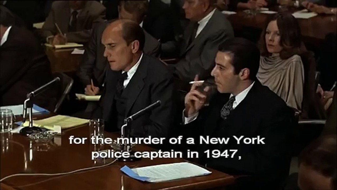 Michael Corleone - Senate Speech .. !!