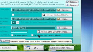 Popstation GUI (Convert PSX games into PSP Format)