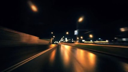 Quantic - Time is the enemy - Timelapse Night driving in Moscow