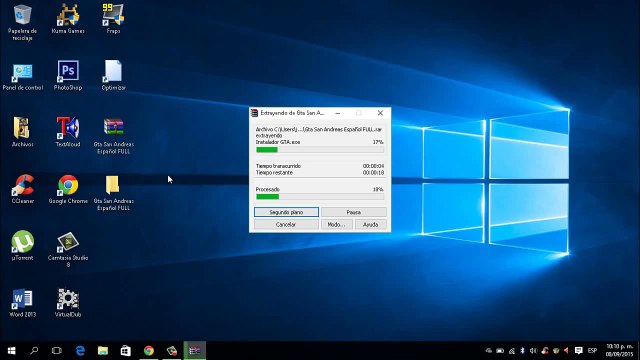 Como descargar e instalar GTA San Andreas ESPAÑOL en Windows 10 2015 Rápido y FÁCIL! 1 link