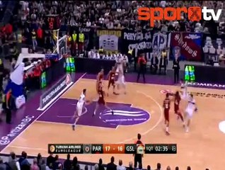 Aslan deplasmanda parçaladı!