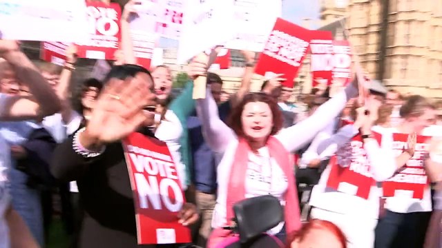 Campaigners celebrate MPs rejecting Assisted Dying Bill