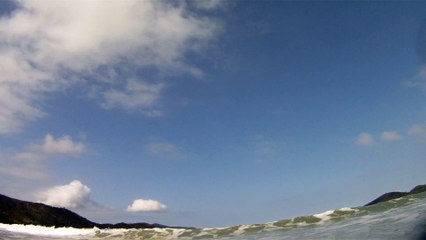 Navegando nos mares reciclados, Ubatuba, SP, Brasil