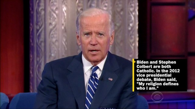 What you need to know about Biden's interview with Colbert
