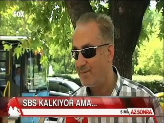 SBS Kalkıyor Dershaneler kapanacak. Eğitim yaz boz tahtası devam!