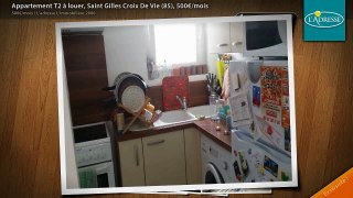 Appartement T2 à louer, Saint Gilles Croix De Vie (85), 500€/mois