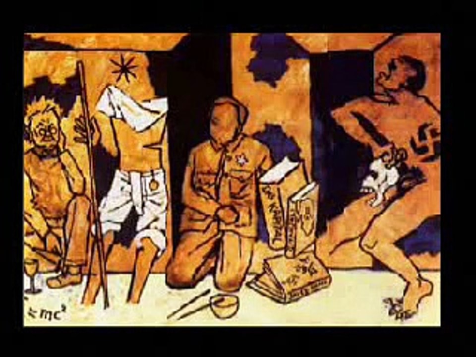Anti Hindu painter MF Hussain (Hindi) Part 2/2