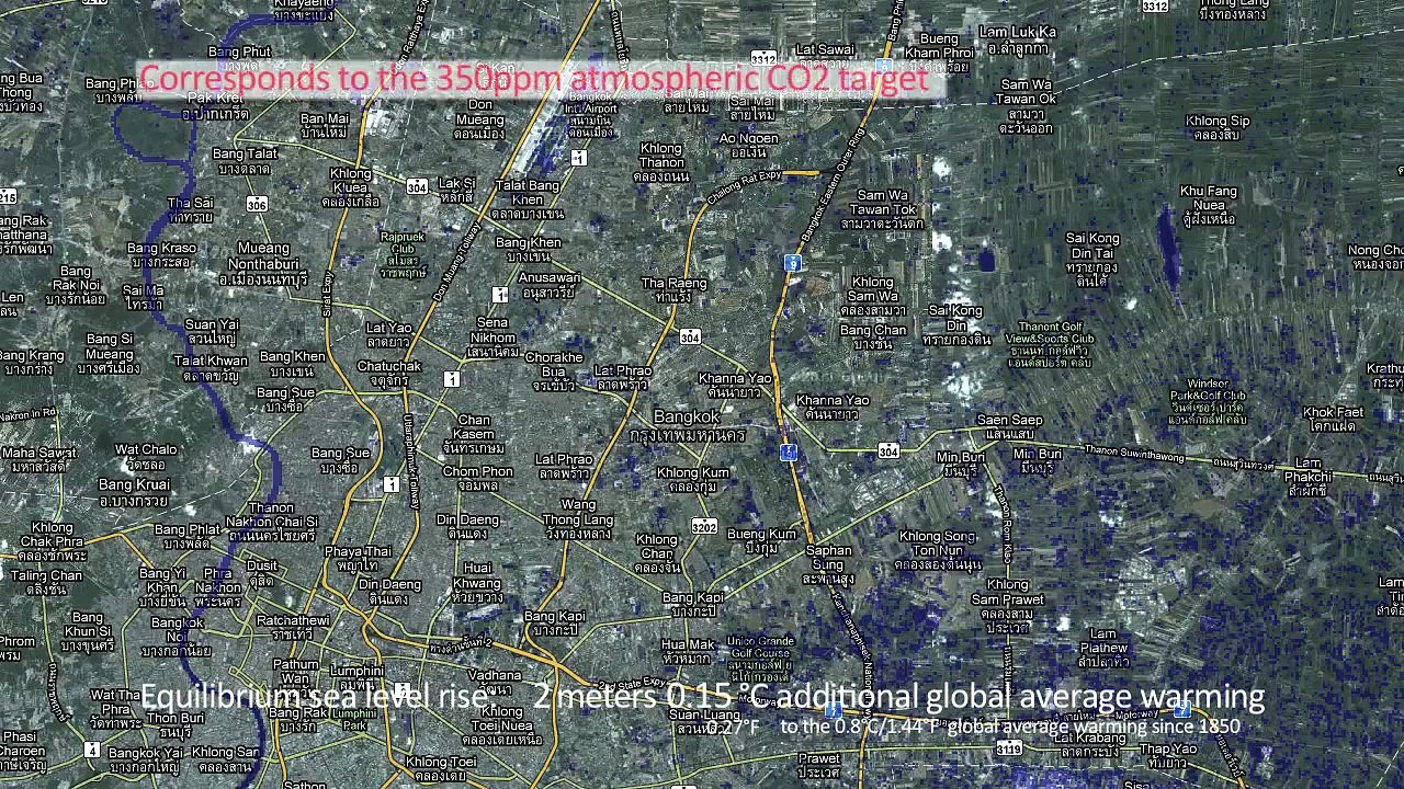 BANGKOK - SEA LEVEL RISE