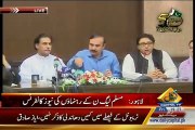 PMLN Leaders Press Conference On NA-122 - 12th September 2015