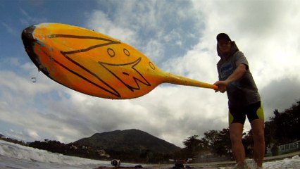 Navegando nos mares reciclados, Ubatuba, SP, Brasil