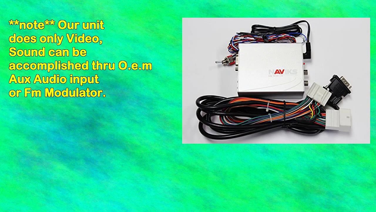 Nissan Quest 2004 2006 Navigation Video Interface Add Tv Dvd