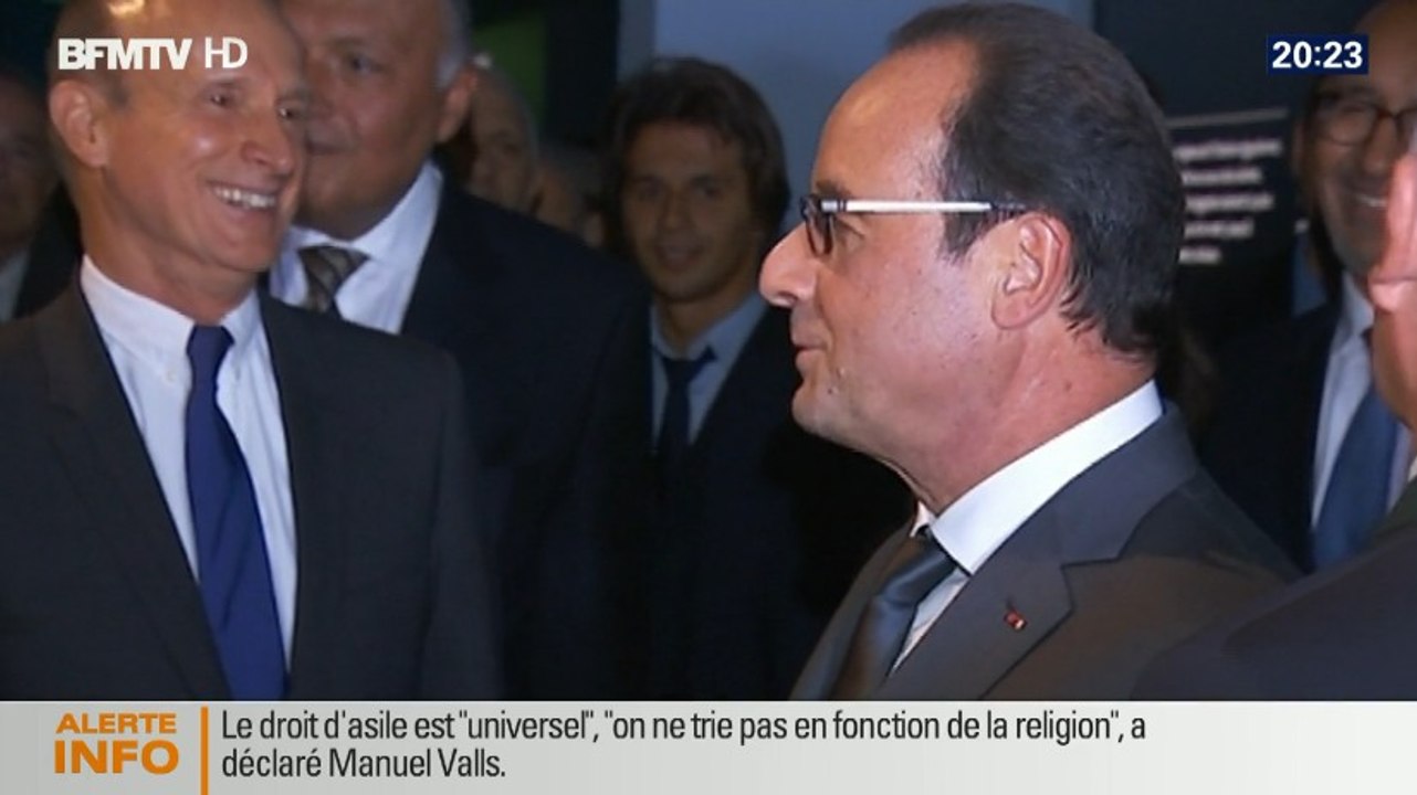 Quand François Hollande fait des blagues - ZAPPING ACTU HEBDO DU 12/09/2015