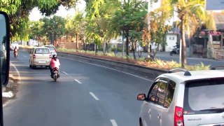 Driving in Denpasar, Bali