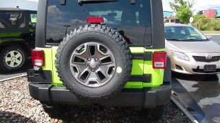 First Look 2013 Jeep Wrangler JK Rubicon and Sahara Overview