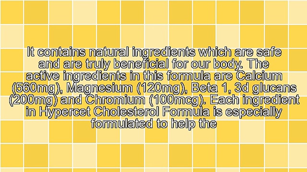 You Have To Have Hypercet Cholesterol Formula