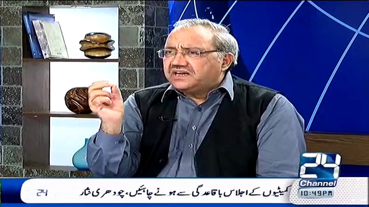 Khawaja Asif Shram Se Doob Mare Anchor Chaudhry Ghulam Hussain Blast