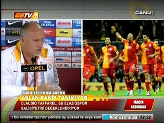 Taffarel Elazığspor galibiyetini değerlendirdi