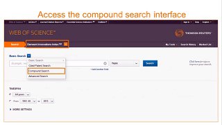 Derwent Innovations Index: Compound Search