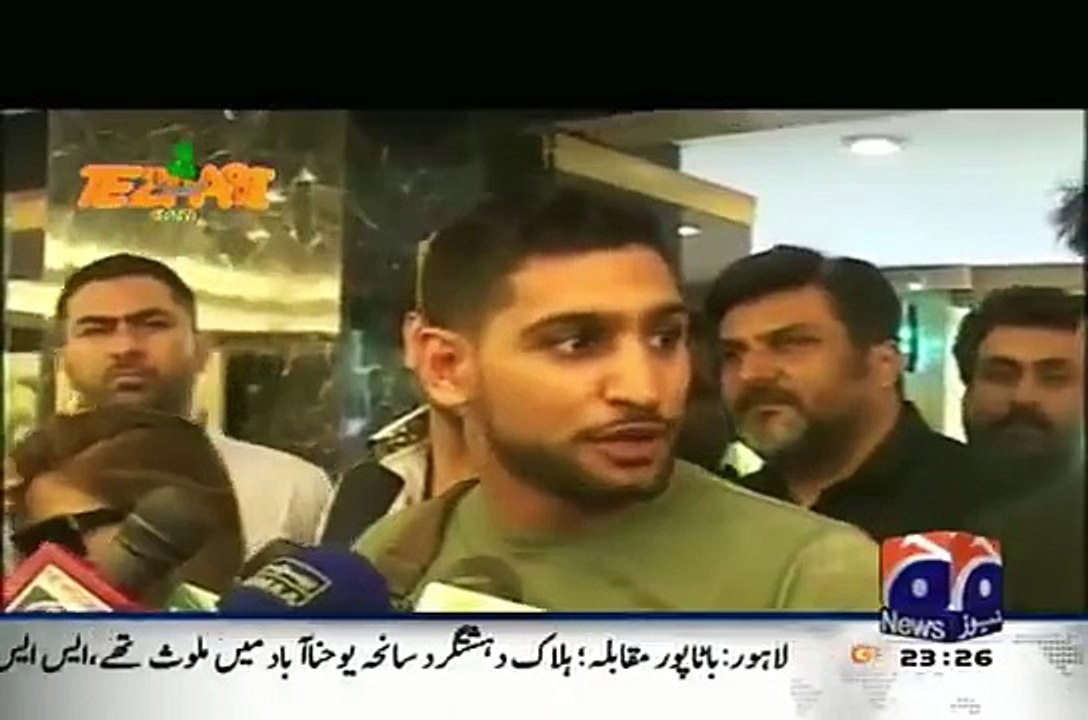 Boxer Amir Khan Punjaabi Totay