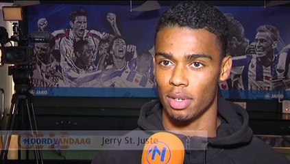 Groninger St Juste speelt derby in het shirt van Heerenveen - RTV Noord